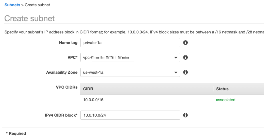 Configuring VPC for AWS Elastic Beanstalk